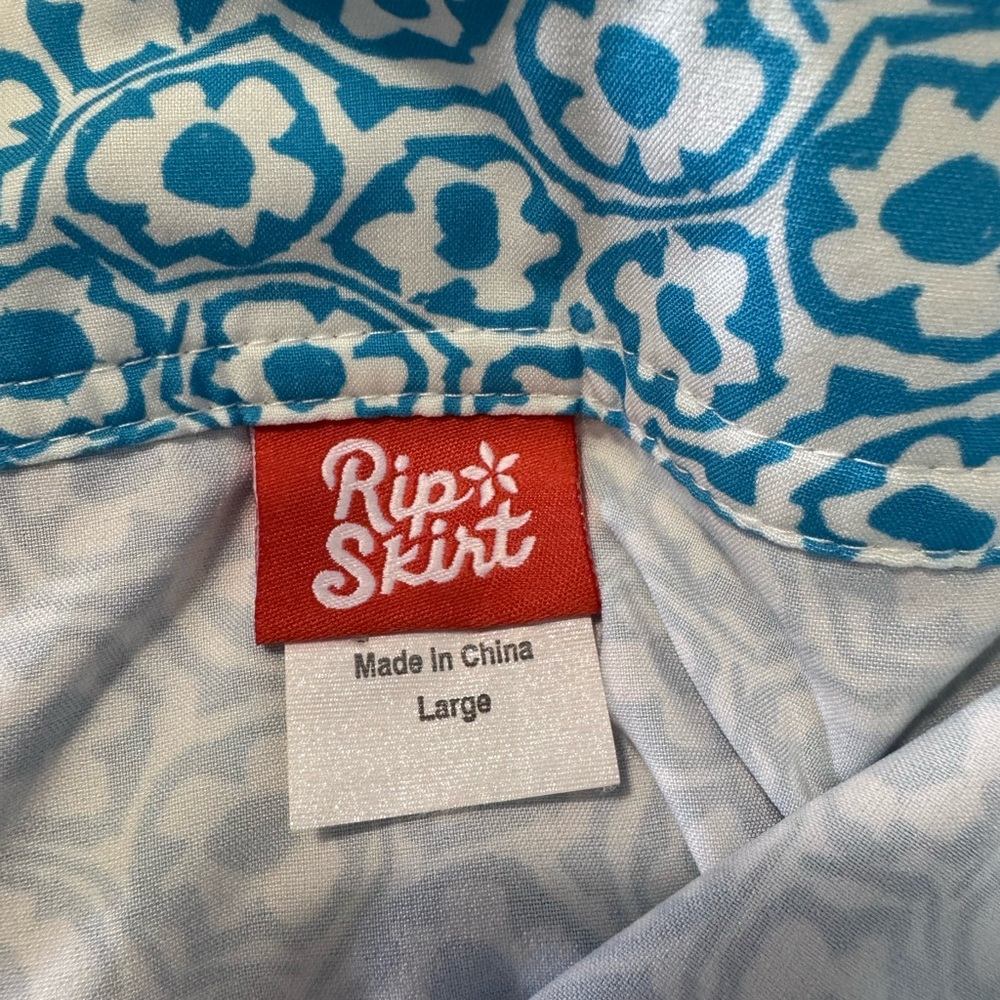 RipSkirt Hawaii Blue Patterned Skirt - Picture 4 of 5